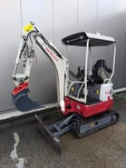 2017 Takeuchi TB215R mini excavator, side view 2017 Takeuchi TB215R mini excavator, side view