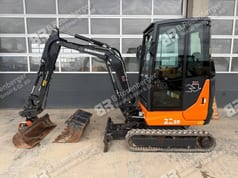 2022 Eurocomach 22SR mini excavator, side view