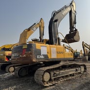2014 Volvo EC240BLC crawler excavator, rear three-quarter view 2014 Volvo EC240BLC crawler excavator, rear three-quarter view