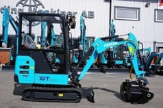 2023 Airman AX19-7 mini excavator, side view 2023 Airman AX19-7 mini excavator, side view