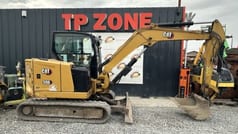 2022 Caterpillar 306CR NEXT GEN mini excavator side view 2022 Caterpillar 306CR NEXT GEN mini excavator side view