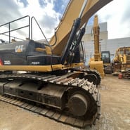 Caterpillar 336D2L crawler excavator, side view Caterpillar 336D2L crawler excavator, side view