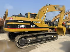 2020 Caterpillar 320BL crawler excavator, rear three-quarter view 2020 Caterpillar 320BL crawler excavator, rear three-quarter view