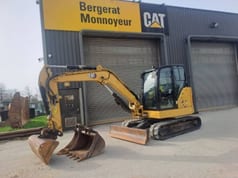 2022 Caterpillar 306CR crawler excavator, side view 2022 Caterpillar 306CR crawler excavator, side view