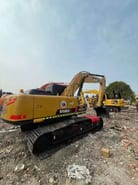 Sany SY235 C Pro crawler excavator, rear three-quarter view Sany SY235 C Pro crawler excavator, rear three-quarter view