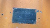 1981 Hitachi UH 20 crawler excavator identification plate