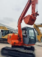 2021 Hitachi crawler excavator, side view