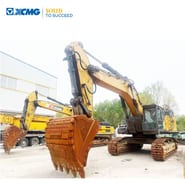 2021 XCMG XE690DK crawler excavator, front three-quarter view 2021 XCMG XE690DK crawler excavator, front three-quarter view