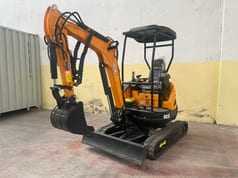 Vicsec VC30C mini excavator, three-quarter front view Vicsec VC30C mini excavator, three-quarter front view