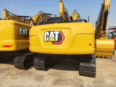 2026 Caterpillar 320GX crawler excavator rear view