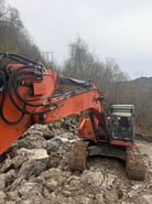 2011 Atlas 260LC crawler excavator, high-angle side view