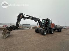 2019 Atlas 160W SWEDISH EDITION wheel excavator side view 2019 Atlas 160W SWEDISH EDITION wheel excavator side view