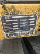 2002 Liebherr A924C material handler identification plate