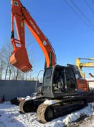 2019 Hitachi Zaxis 200 crawler excavator, side view