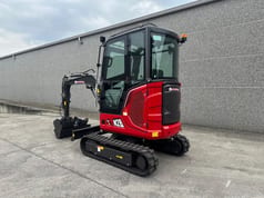 2024 Rhinoceros XN28 mini excavator, rear three-quarter view
