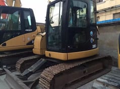 2022 Caterpillar 308D excavator, side view 2022 Caterpillar 308D excavator, side view
