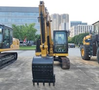 2025 Caterpillar 307 Mini Excavator front view