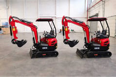 2025 Freutek KN15 mini excavators, side view 2025 Freutek KN15 mini excavators, side view