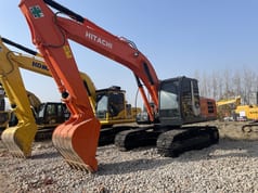 2024 Hitachi ZX200 crawler excavator, front three-quarter view 2024 Hitachi ZX200 crawler excavator, front three-quarter view