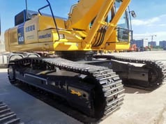 2022 Komatsu PC400-8R crawler excavator, side view