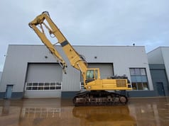 1998 Caterpillar 345BL crawler excavator, side view