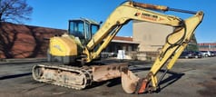 2006 Yanmar SV100 mini excavator, side view 2006 Yanmar SV100 mini excavator, side view