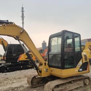 2011 Caterpillar 306D crawler excavator, side view 2011 Caterpillar 306D crawler excavator, side view