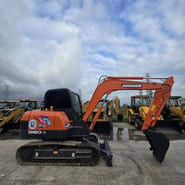2020 Doosan DH60-7 mini excavator, side view 2020 Doosan DH60-7 mini excavator, side view