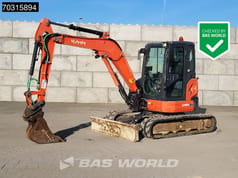 2018 Kubota U48-4 mini excavator, side view 2018 Kubota U48-4 mini excavator, side view