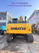 2023 Komatsu PC220 crawler excavator rear view