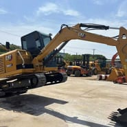 2024 Caterpillar 306E2 crawler excavator side view