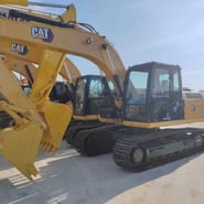 Caterpillar 315D crawler excavator, side view