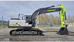 2026 Zoomlion ZE210GLC crawler excavator side view
