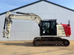2012 Caterpillar 316EL crawler excavator side view 2012 Caterpillar 316EL crawler excavator side view