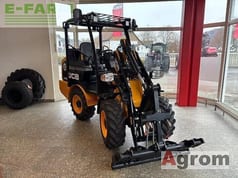 2023 JCB 403 SMART POWER wheel loader, front three-quarter view 2023 JCB 403 SMART POWER wheel loader, front three-quarter view