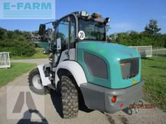 2022 Kramer KL255E mini excavator rear three-quarter view