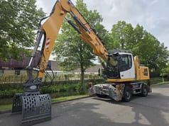 2015 Liebherr LH 24 material handler, side view