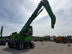 2016 Sennebogen 730E wheel excavator, side profile view