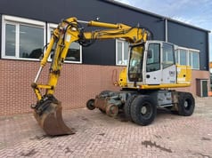 2006 Atlas 1404K wheel excavator, side profile view 2006 Atlas 1404K wheel excavator, side profile view