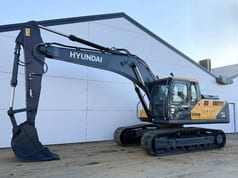2026 Hyundai R210 SMART X PLUS crawler excavator side view