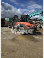 2018 Mecalac 12MTX wheel excavator, side view 2018 Mecalac 12MTX wheel excavator, side view