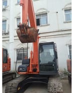 2020 Hitachi ZX120 crawler excavator, front view