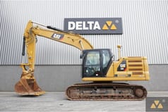 2019 Caterpillar 320-07A crawler excavator, side profile view 2019 Caterpillar 320-07A crawler excavator, side profile view