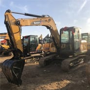 2024 Sany SY95C mini excavator, front three-quarter view 2024 Sany SY95C mini excavator, front three-quarter view