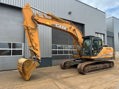 2011 CASE CX250C crawler excavator, side view