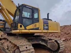 2020 Komatsu PC500LC crawler excavator side view
