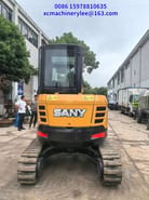 2024 Sany 35U mini excavator rear view
