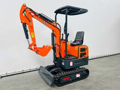 2025 RTE CRE102 mini excavator, side profile view 2025 RTE CRE102 mini excavator, side profile view