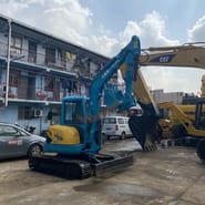 2016 Kubota KX155 crawler excavator, side view