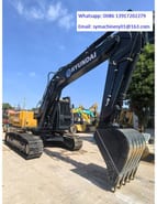 2024 Hyundai HX220HD crawler excavator, side view 2024 Hyundai HX220HD crawler excavator, side view